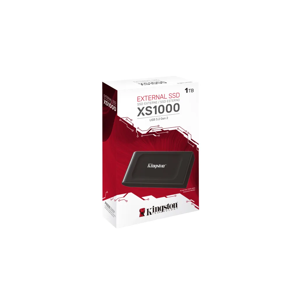 KINGSTON 1TB XS1000 PORTABLE SOLID STATE DRIVE