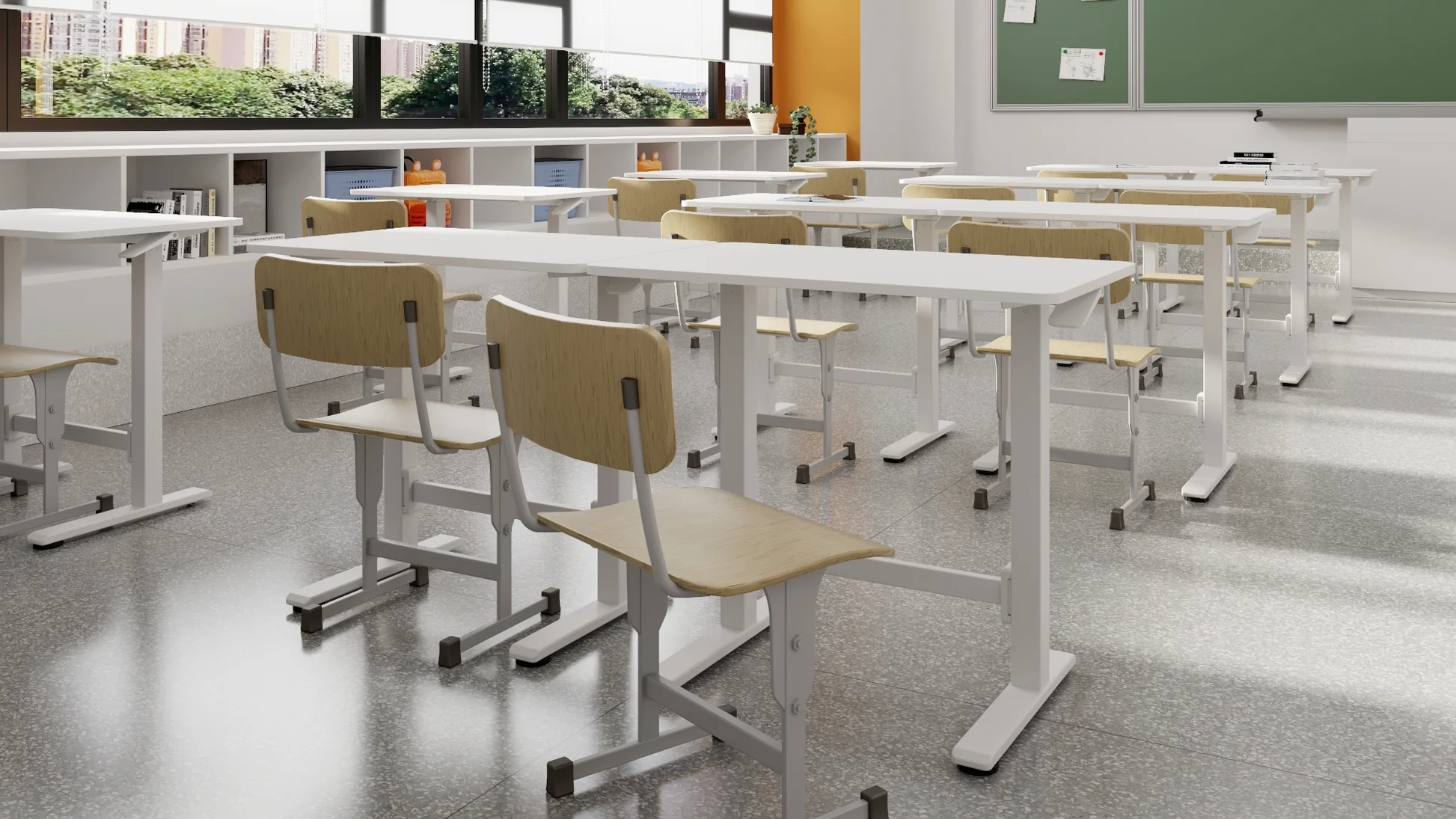 FlexiSpot H7 Gas Spring Height Adjustable Desk - Image 2